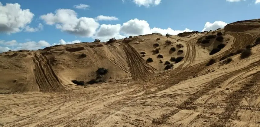 Imagen que Pueblo Maho cree que se está destruyendo.