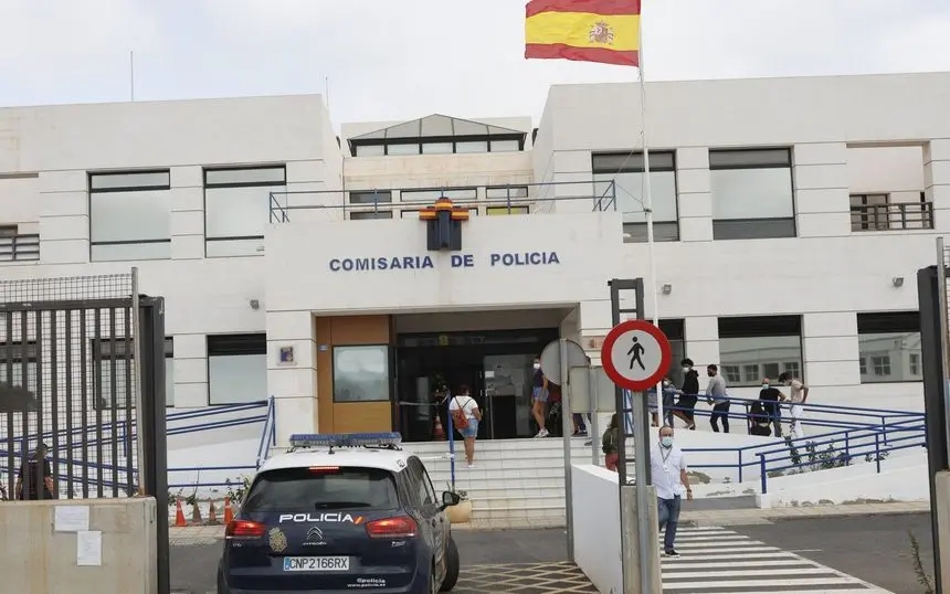 Comisaria de la Policía Nacional en Arrecife.