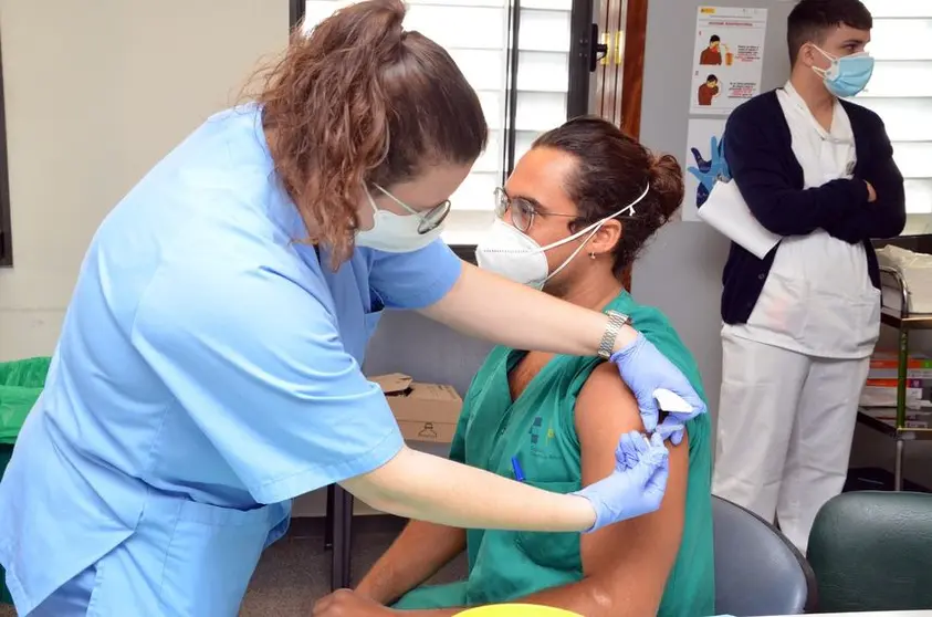 Vacunación de profesionales sanitarios