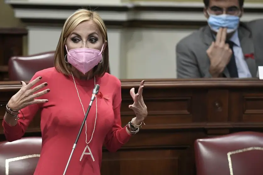 Australia Navarro, portavoz del Grupo Popular en el Parlamento de Canarias.