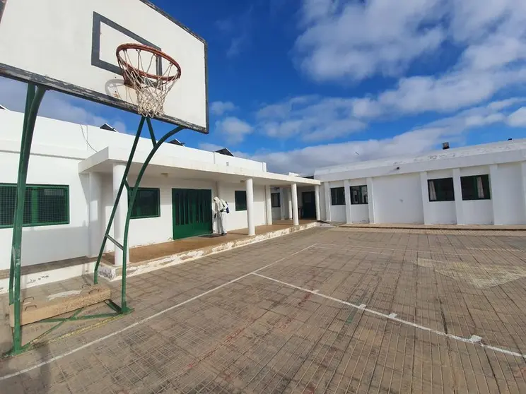 Desinfección en La Graciosa (2)