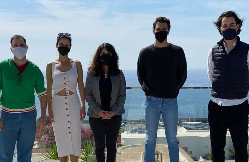 Pepe Barroso en la isla con equipo Risbel y SPEL