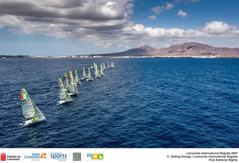 European and African continental qualification regatta for the Tokyo 2021 Olympic Games.Marina Rubicon, Lanzarote, Canary Islands.
14 September, 2017
© Sailing Energy
