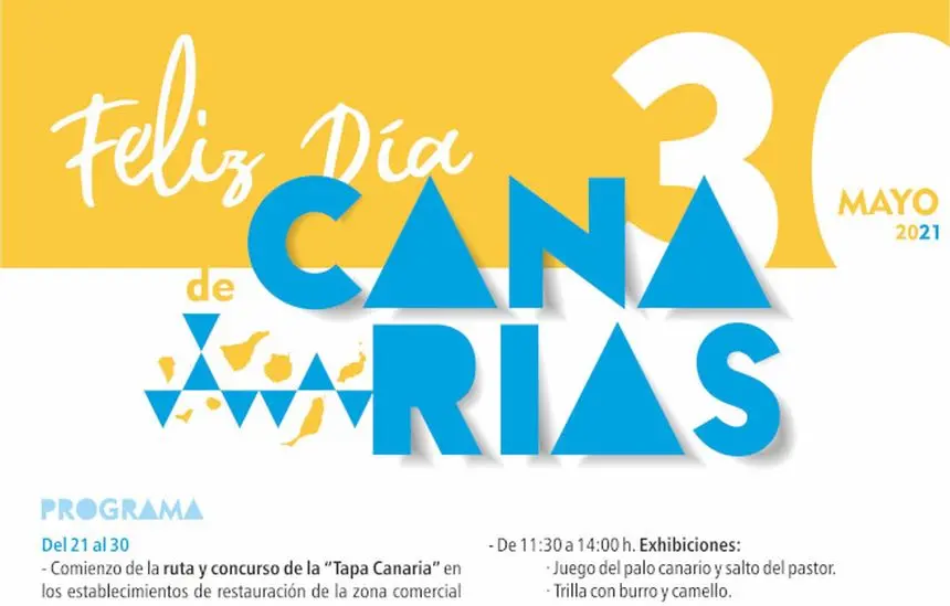 día de canarias, Tías