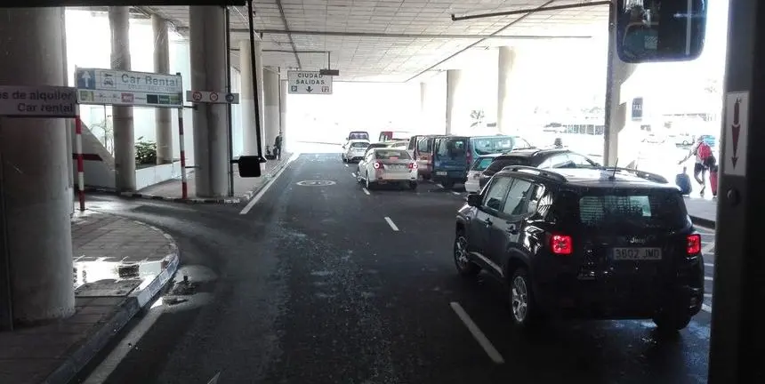 Imagen del aeropuerto de Lanzarote.