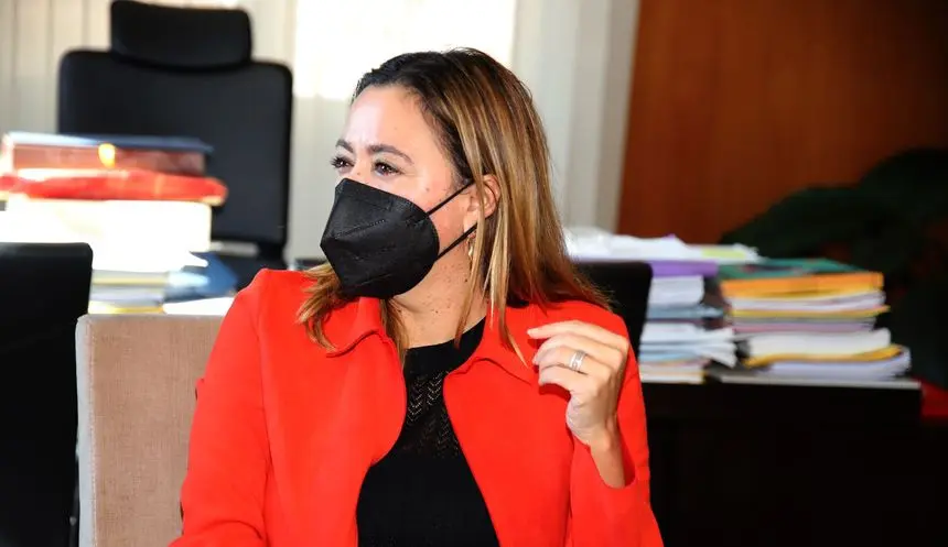 María Dolores Corujo, presidenta del Cabildo de Lanzarote