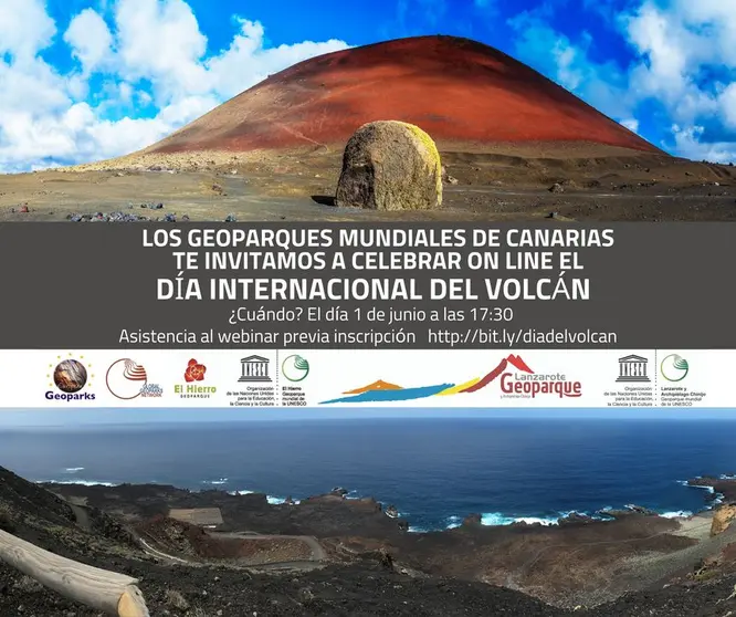 Cartel Día del Volcán