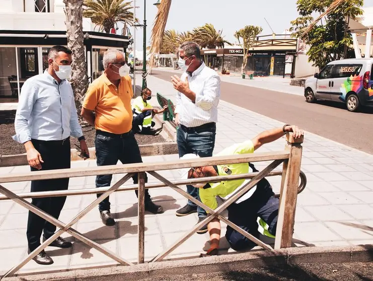 TRABAJANDO EN COSTA TEGUISE 2