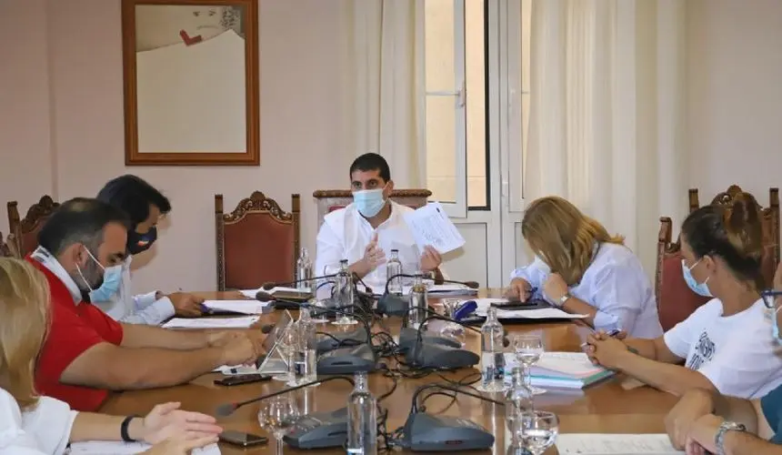 Imagen de la última reunión del Consejo de Administración de los Centros.