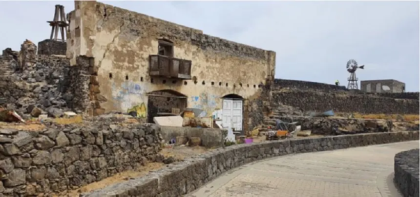Imagen de una de las zonas más deterioradas de la capital, sus salinas. 
