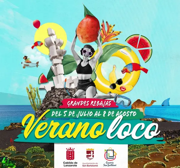 cartel VERANO LOCO 2021 SB