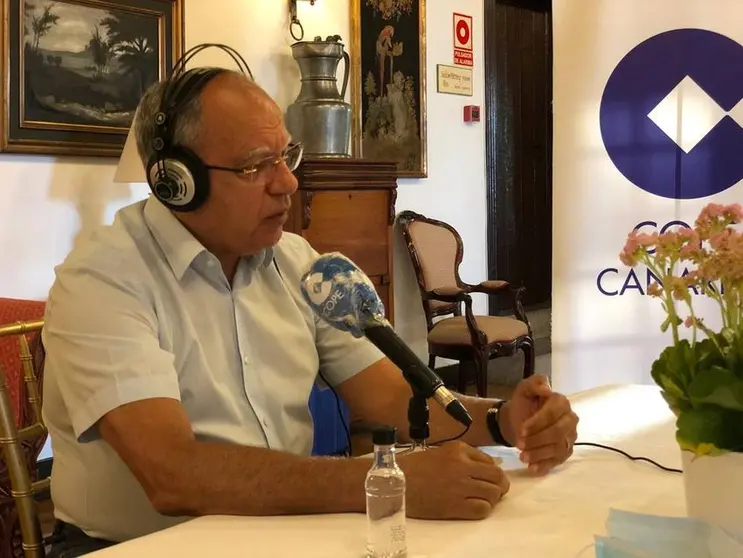 Casimiro Curbelo, presidente de la ASG.