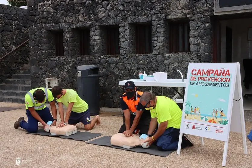 Campaña Prevención Ahogamientos en Tías (1)