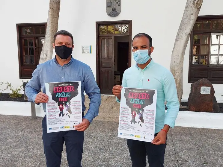 Óscar Noda (izq) y Daniel Medina