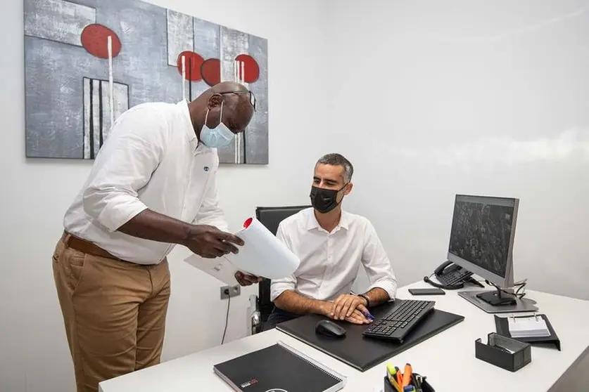 FOTO ALEXIS Y MAMADOU