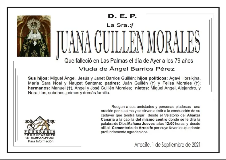 DEP JUANA GUILLEN