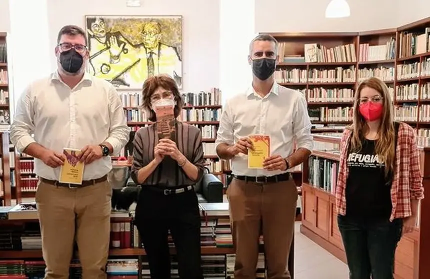 reunión con fundación saramago en A casa