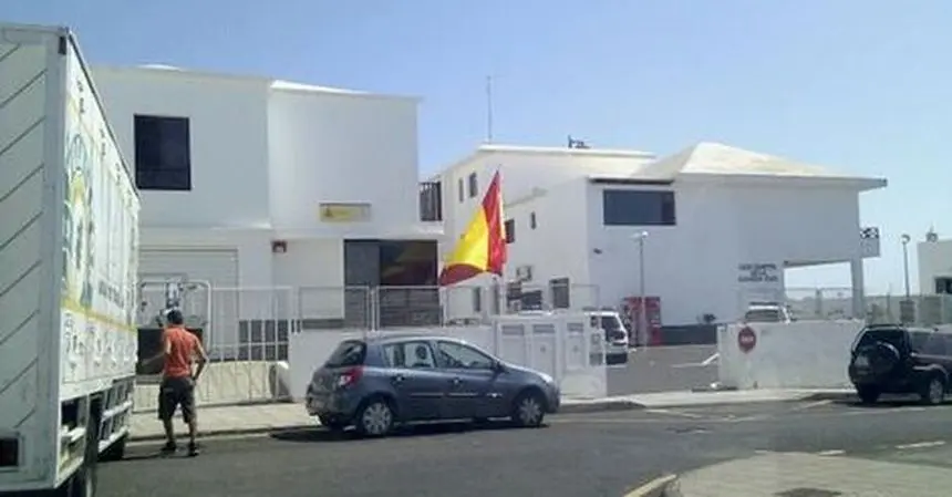 Cuartel de la Guardia Civil de Puerto del Carmen, en Tías