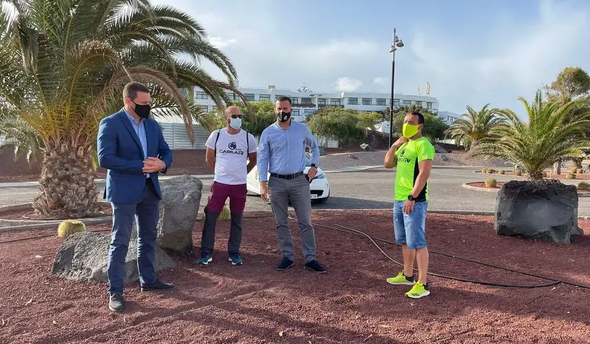 Parque donde Yaiza instalará el rocódromo de escalada