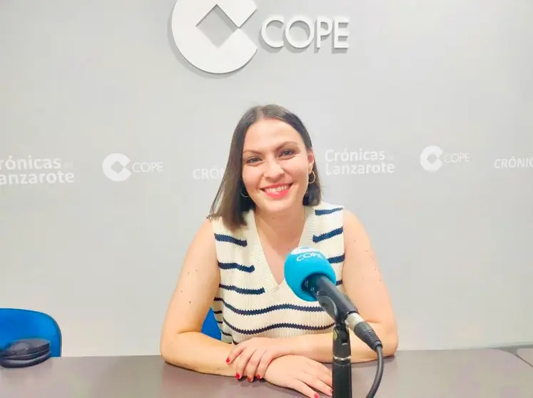 Migdalia Machín, secretaria general de Coalición Canaria en Lanzarote, en Crónicas Radio - Cadena Cope.