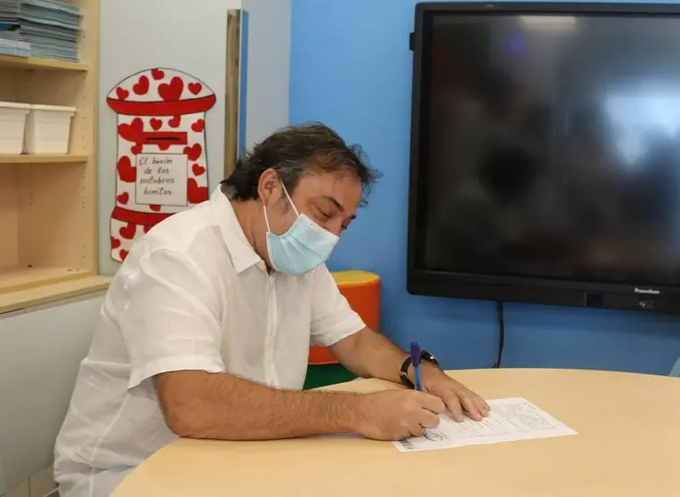 José Luis Aparicio, gerente dle Hospital Doctor José Molina Orosa.