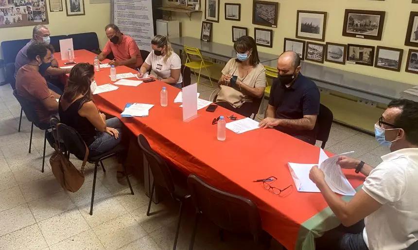 REUNION PREPARATIVOS VIOLENCIA DE GENERO TITERROY
