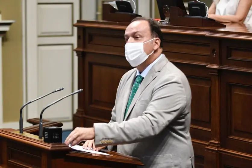 Ricardo Fernández de la Puente, portavoz de Ciudadanos en el Parlamento de Canarias