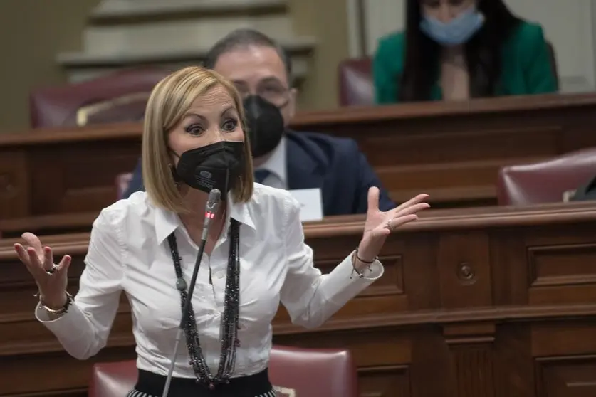 Australia Navarro, portavoz del Grupo Popular en el Parlamento de Canarias.