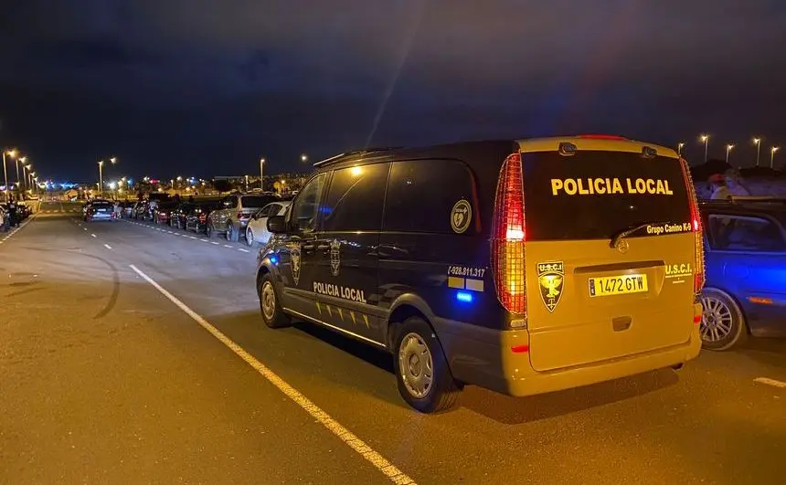 Imagen de archivo de la Policía Local de Arrecfie.