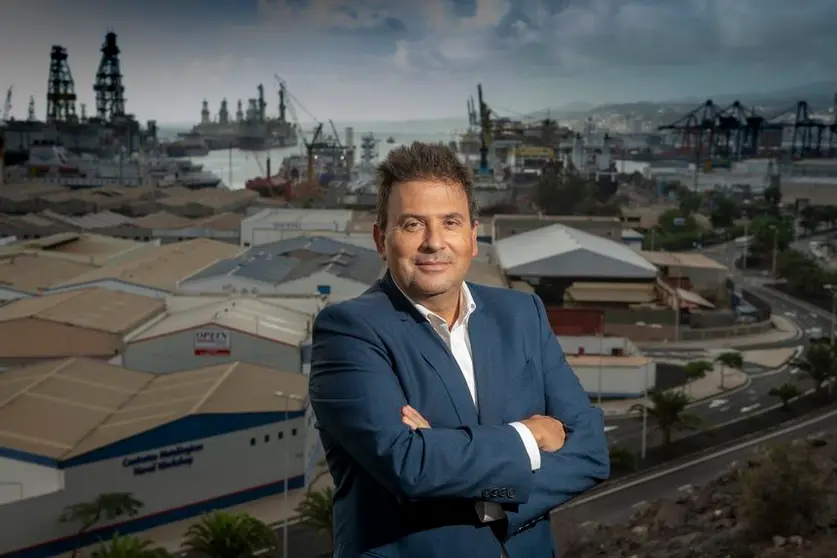 Luis Ibarra, presidente de la Autoridad Portuaria de Las Palmas