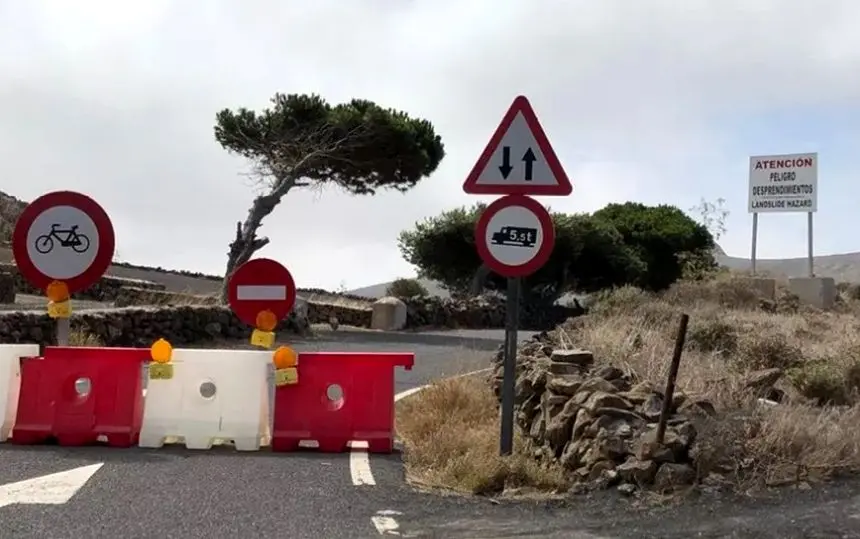 carretera de Tabayesco, Haría