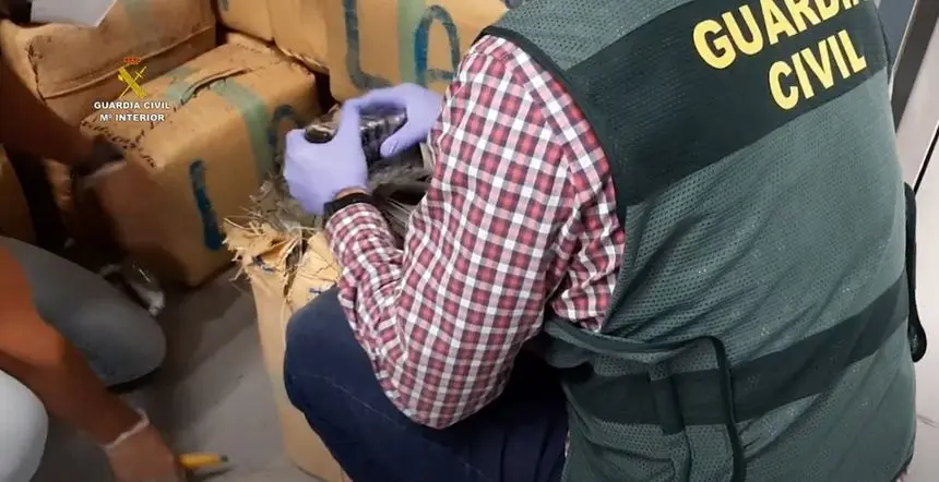 GUARDIA CIVIL, HACHÍS, GRAN CANARIA