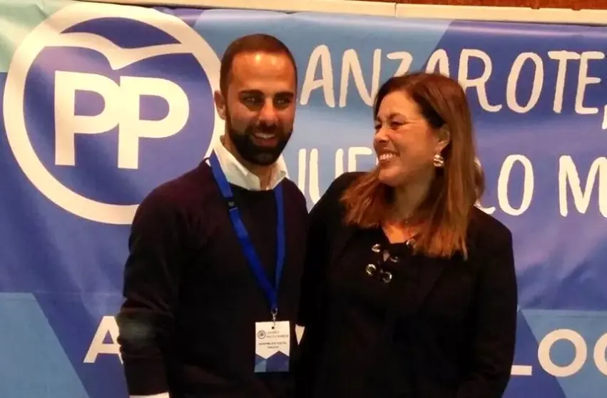 Jonás Álvarez y Ástrid Pérez