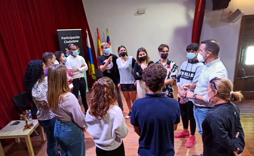 Una de las inicitaivas realizadas con jóvenes de Yaiza