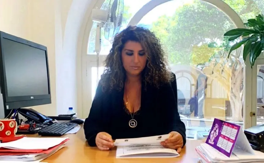 Elisabeth Merino, concejal de Somos Lanzarote en el Ayuntamiento de Arrecife.