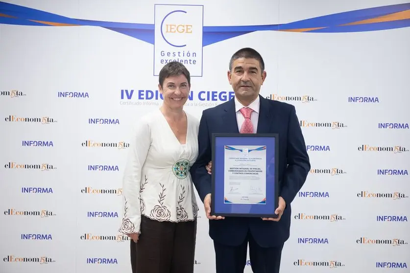 
IV Edici&oacute;n del CIEGE 2021 a la Gesti&oacute;n Excelente

GESTION INTEGRAL DE FINCAS