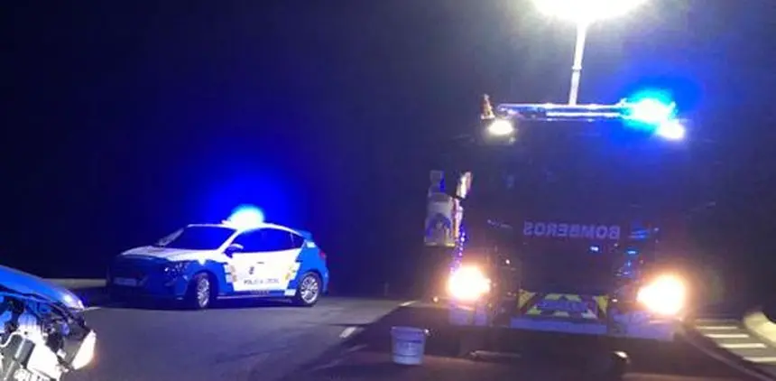Imagen de archivo de otro accidente que se produjo esta semana en Lanzarote