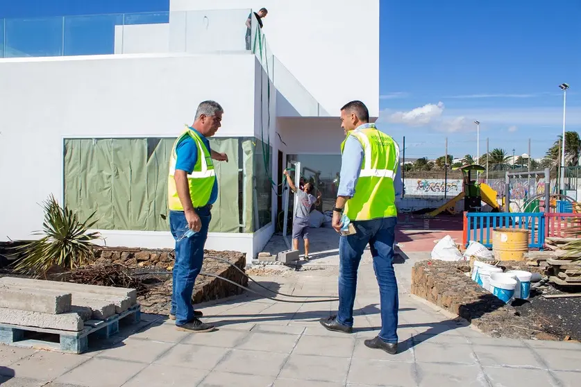OBRAS CENTRO CIěVICO LAS CALETAS 1