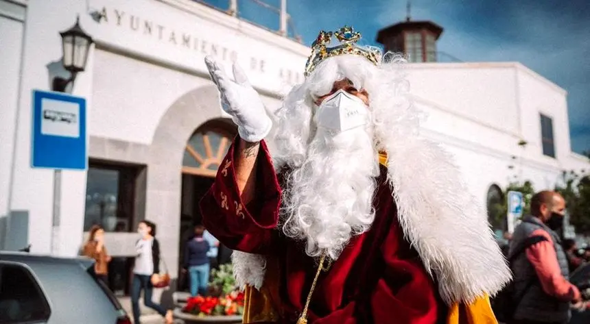 Imagen de archivo de la cabalgata de los Reyes Magos.