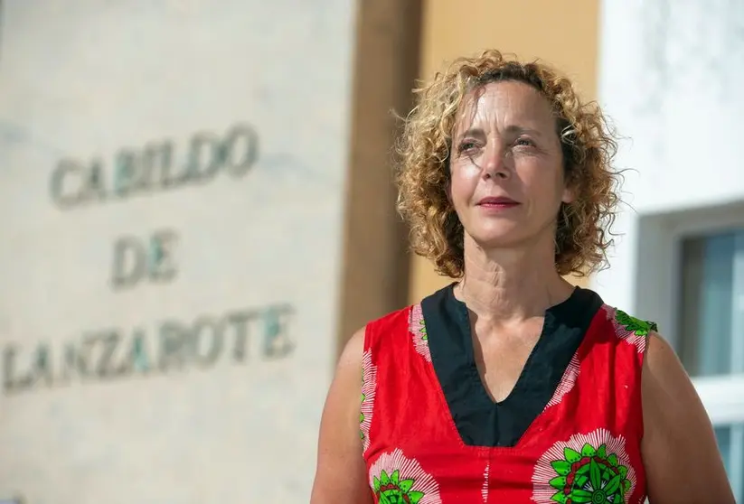 Elena Solís, consejera de Medio Ambiente, Reserva de la Biosfera, Soberanía Alimentaria, Paisaje y Bienestar Animal del Cabildo de Lanzarote.