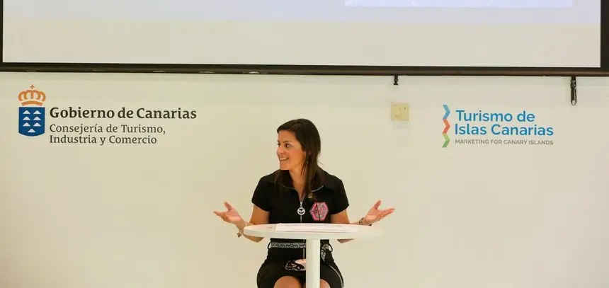 Yaiza Castilla, consejera de Turismo del Gobierno de Canarias.