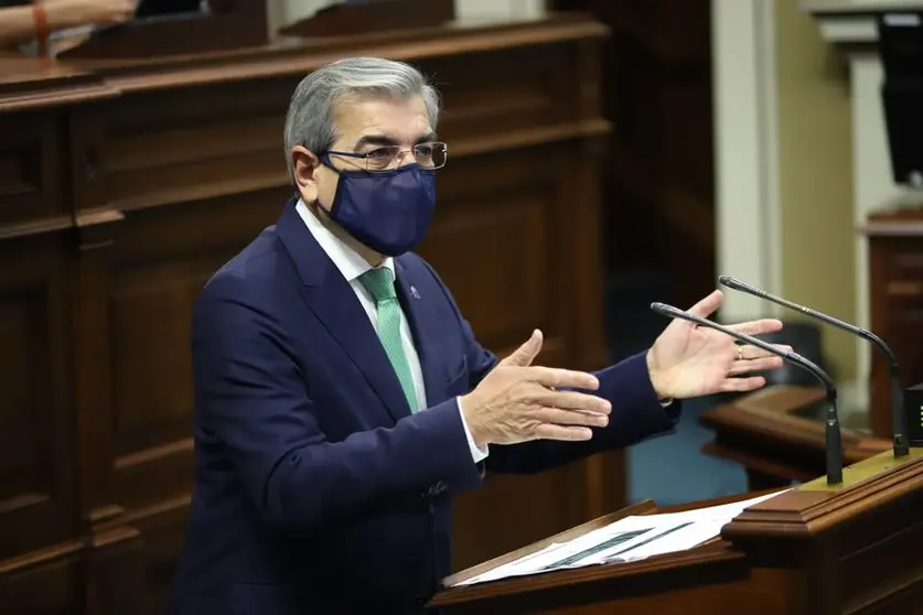 Román Rodríguez, consejero de Hacienda del Gobierno de Canarias.