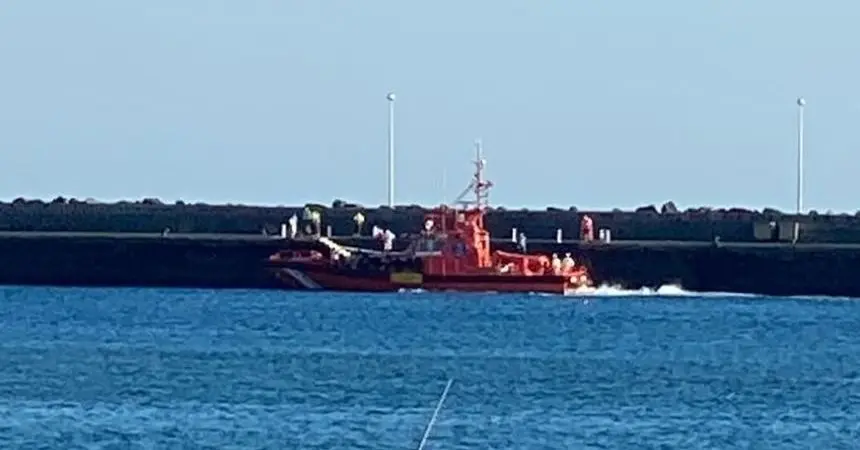 Salvamento Marítimo en una imagen de archivo en Arrecife.