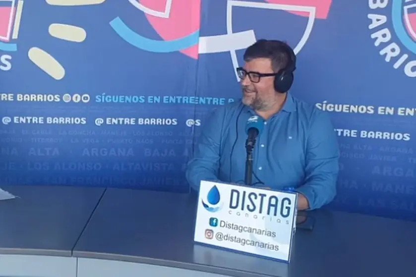 Isidro Pérez, alcalde de San Bartolomé, en Crónicas Radio.