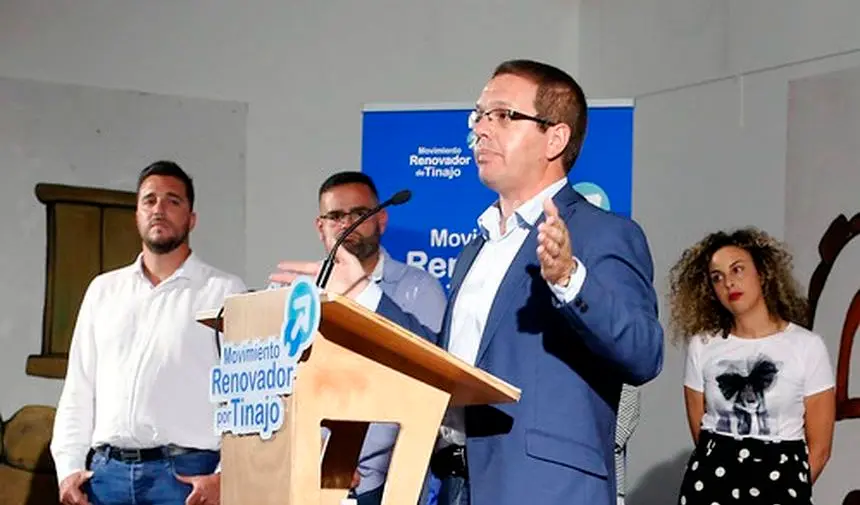 Antonio Morales durante un mitin de la pasada campaña electoral.