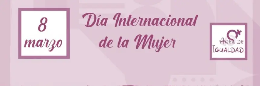 Cartel del Día Internacional de la Mujer en Tinajo.