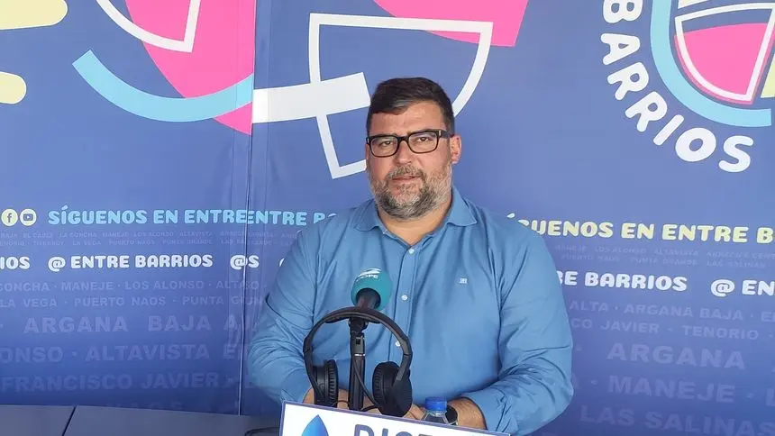 Isidro Pérez, alcalde de San Bartolomé.
