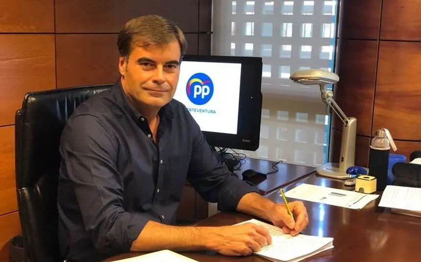 Fernando Enseñat, presidente del Partido Popular de Fuerteventura.