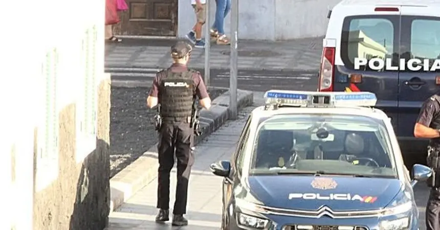 Imagen de archivo de otra actuación de la Policía Nacional.