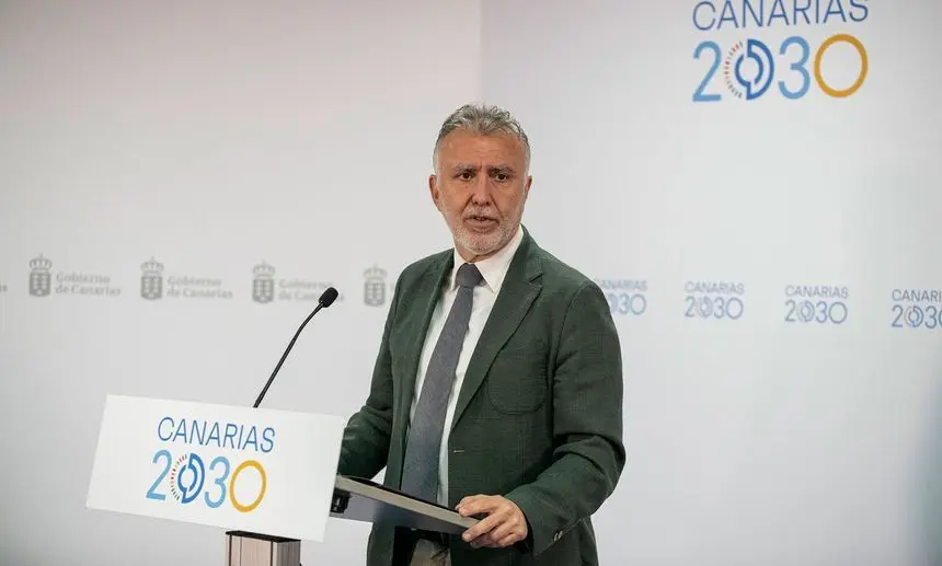 Ángel Víctor Torres, presidente del Gobierno de Canarias.